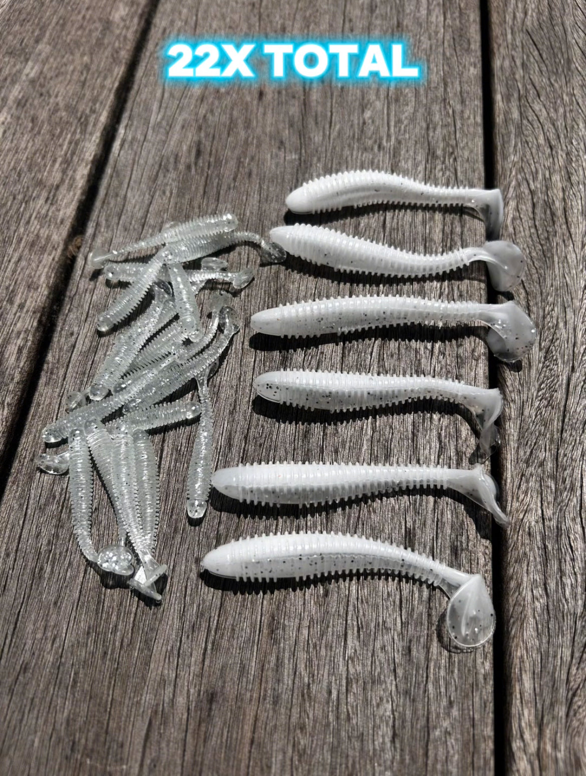 LF TAILS WHITE PACK (For Triple Tail)