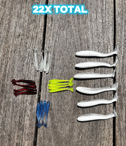 LF TAILS MULTICOLOUR PACK (For Triple Tail)