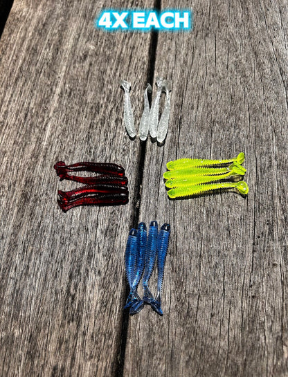 LF TAILS MULTICOLOUR PACK (For Triple Tail)