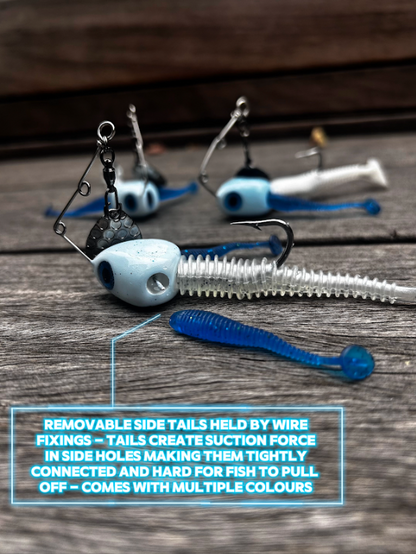 LF Triple Tail Spinnerbait Pack